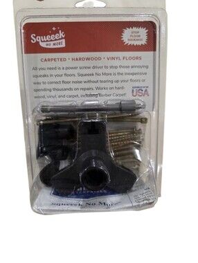 Squeeek No More 3233 Pro Floor Repair Kit with 50 Screws Home Repair *NEW*